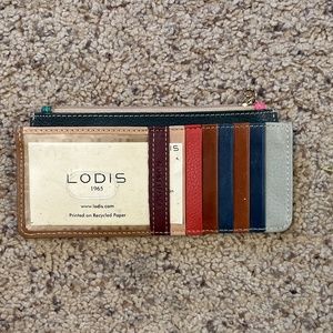 Lodis leather wallet